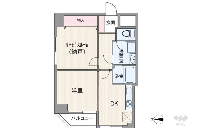 セイワパラシオン笹塚:間取り図面