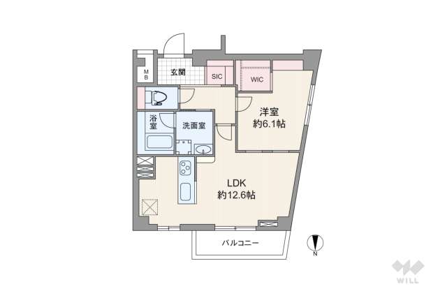 メゾン赤坂:間取り図面