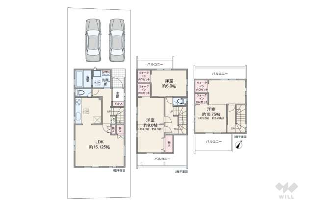 尼崎市南武庫之荘10丁目 一戸建て:間取り図面