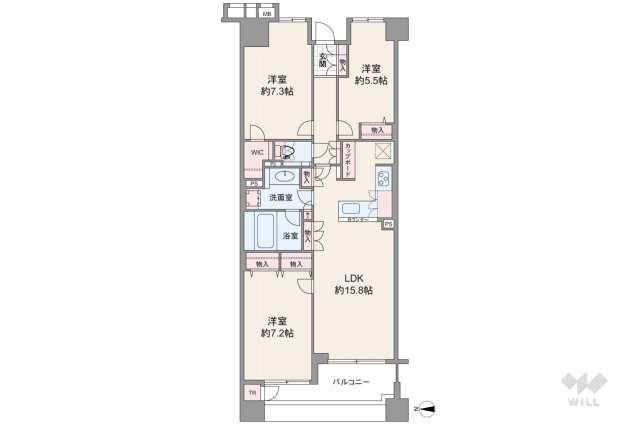 It’s東京フォーサイトスクエア:間取り図面