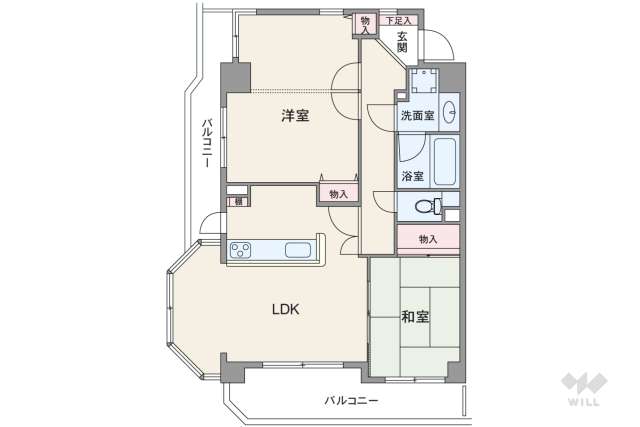 ライオンズガーデン西新井大師壱番館:間取り図面