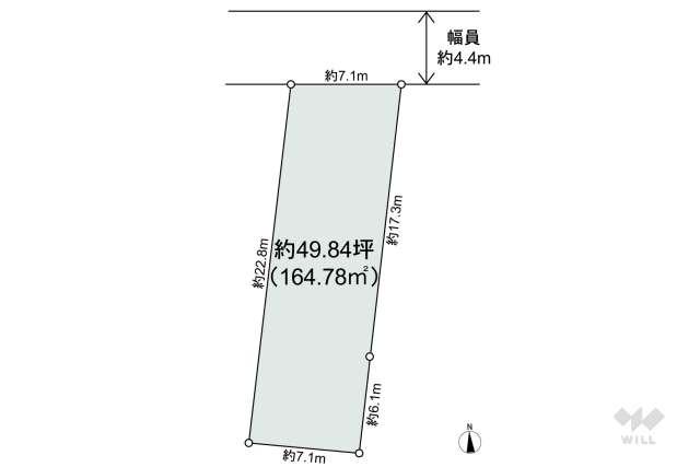 世田谷区船橋4丁目 土地:間取り図面