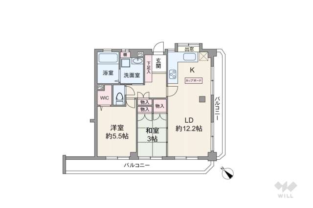 メゾン松原:間取り図面