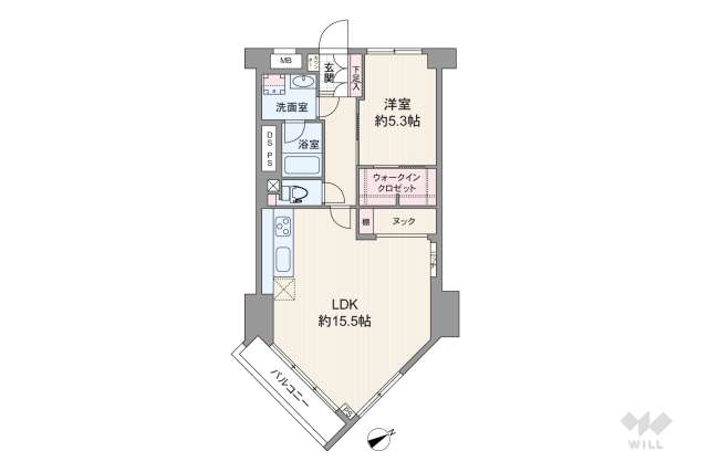 日生野沢マンション:間取り図面