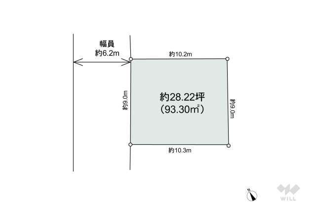 世田谷区喜多見1丁目 土地:間取り図面