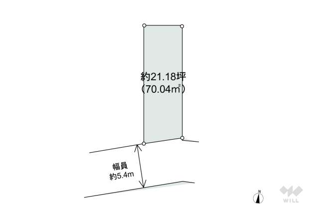世田谷区赤堤4丁目 土地:間取り図面