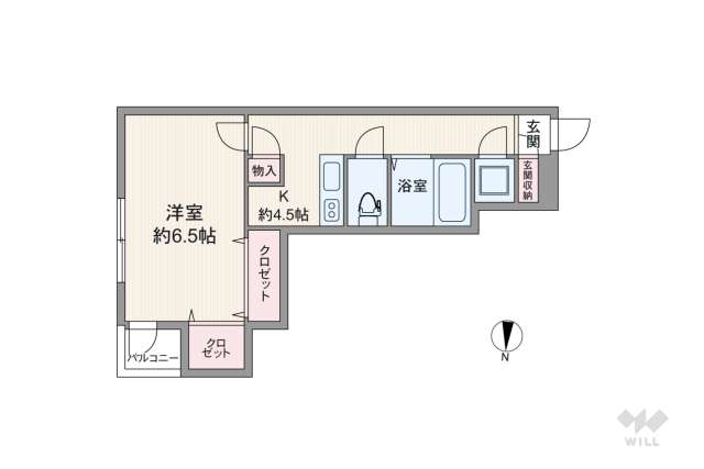 アクアスウィート日暮里:間取り図面