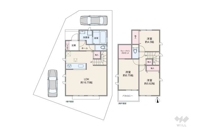 名古屋市守山区川村町 一戸建て:間取り図面