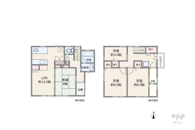 品川区平塚1丁目 一戸建て:間取り図面