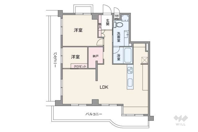 アーバンヒルズ芦花公園:間取り図面