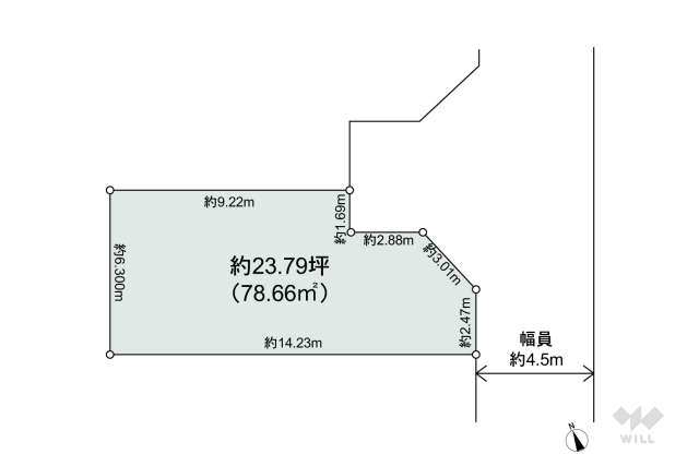 川崎市高津区明津 土地:間取り図面