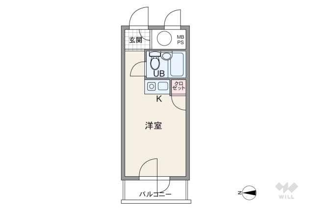 グレイス大森海岸:間取り図面