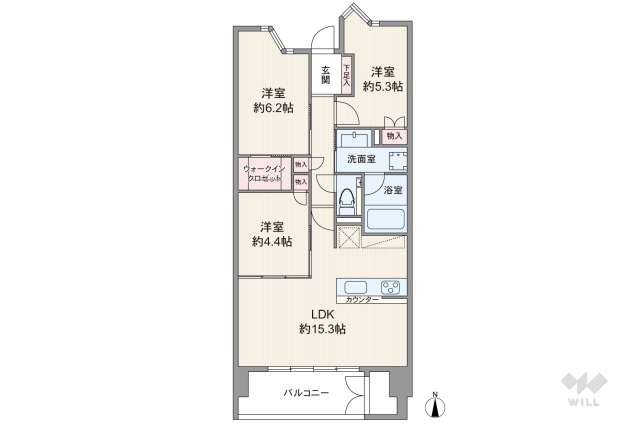 プレミスト神楽坂:間取り図面