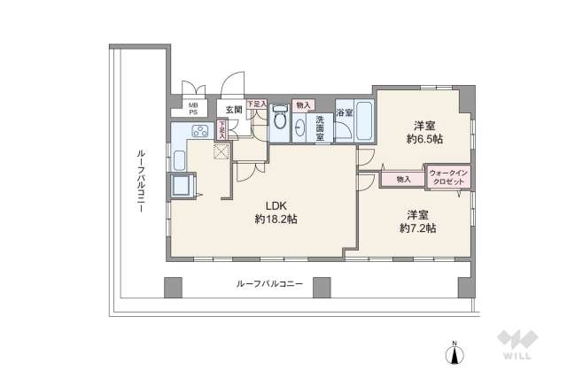 藤和シティコープ西蒲田3:間取り図面