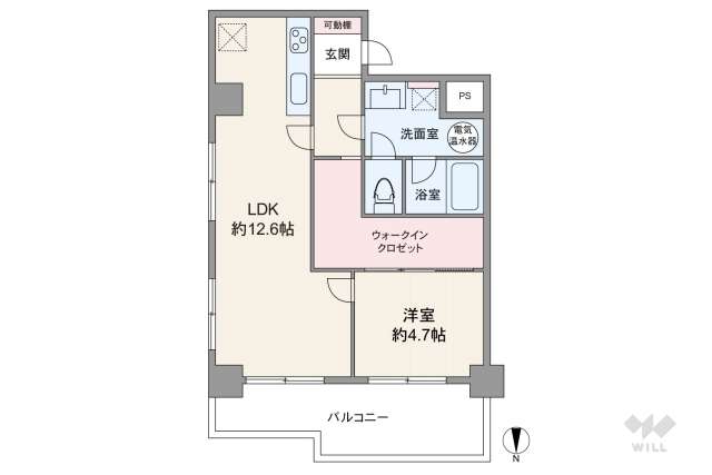 ハイネス新町公園:間取り図面