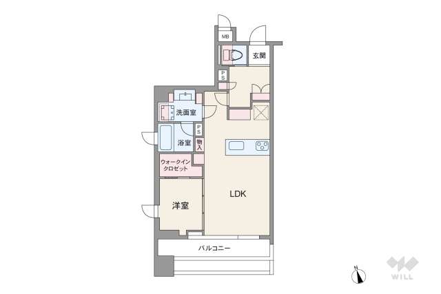 ラヴォーグ南青山:間取り図面