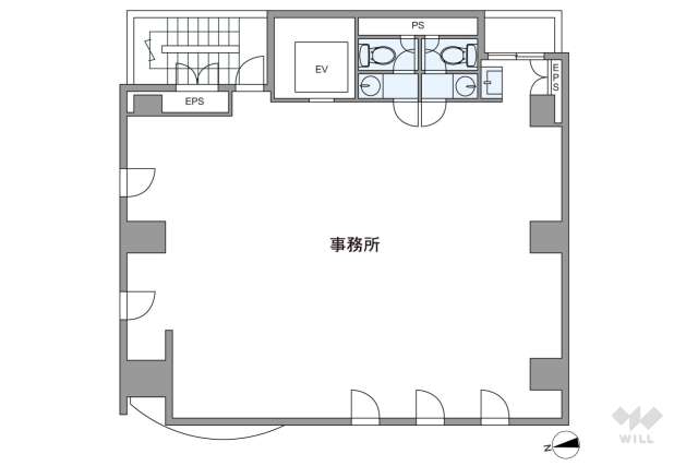 大田区蒲田5丁目 収益物件:間取り図面