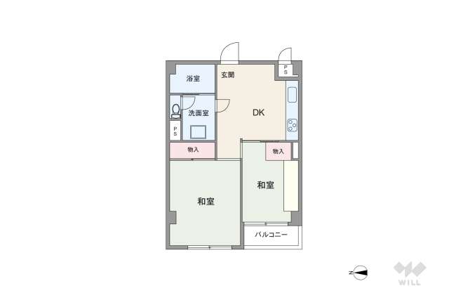 鷺沼スタードエリング:間取り図面
