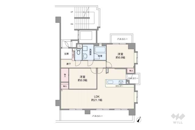 グローリアス春日井六軒屋町:間取り図面