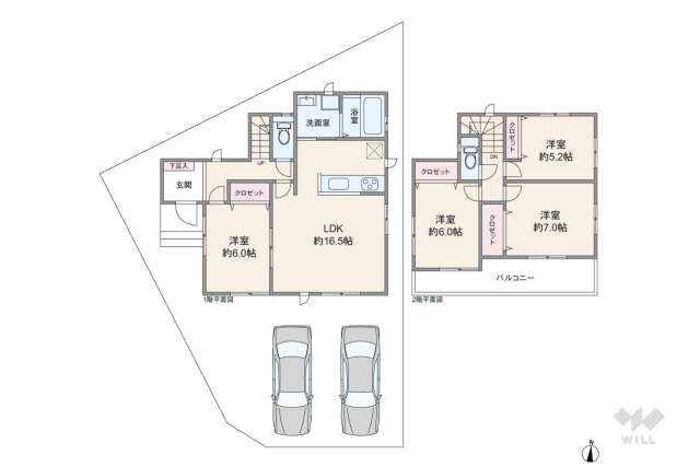 名古屋市港区名四町 一戸建て:間取り図面