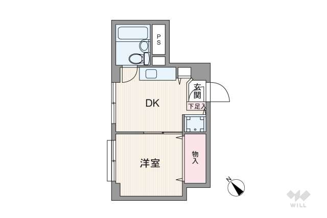 キャッスルマンション新小岩:間取り図面