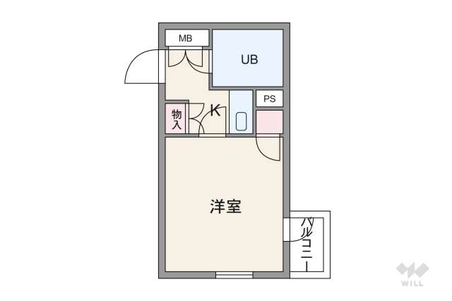 ダイドーメゾン立花西:間取り図面