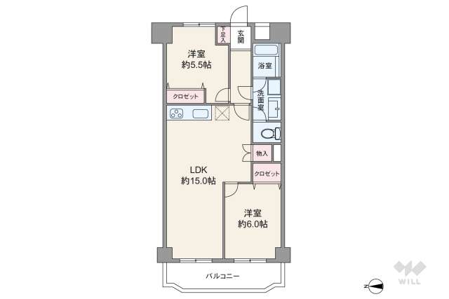 セルバ大蔵:間取り図面