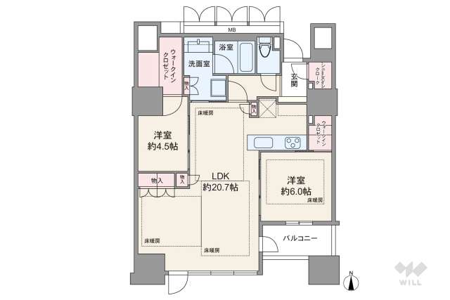 846502Rの間取り図