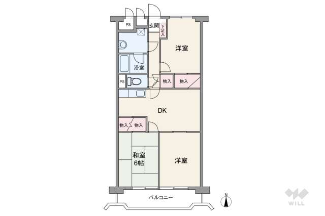 トーカングランドマンション栄:間取り図面