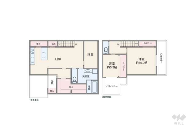 大阪市淀川区加島1丁目 一戸建て:間取り図面