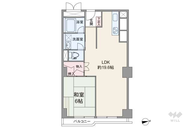 プラザ新大阪:間取り図面