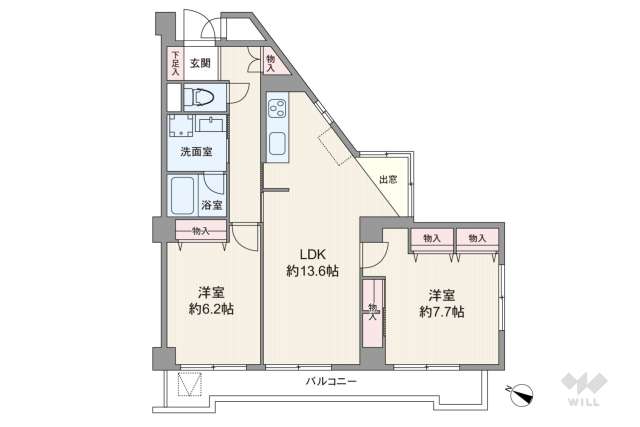 グランドメゾン西新井:間取り図面