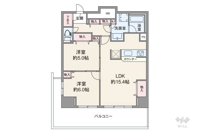 エスリード長堀タワー:間取り図面
