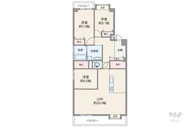 847056Rの間取り図
