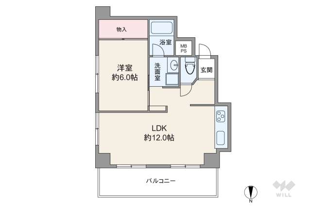 藤和世田谷コープ３:間取り図面