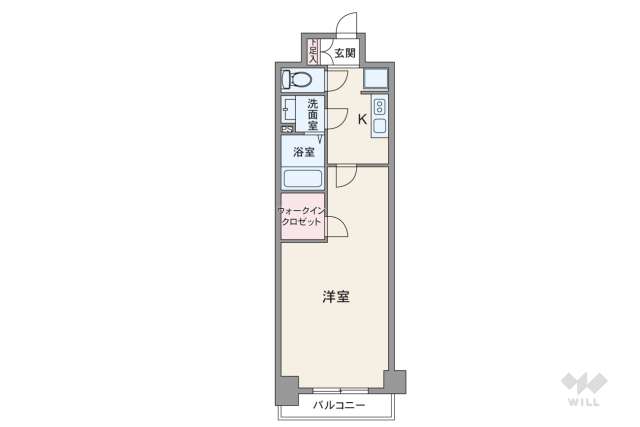 プレサンス丸の内リラティ:間取り図面