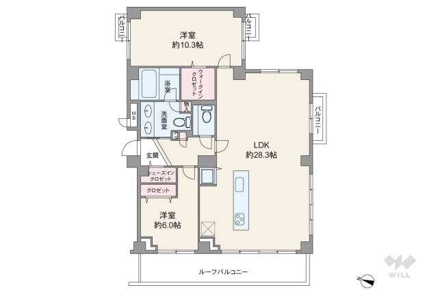 シビタス原宿:間取り図面