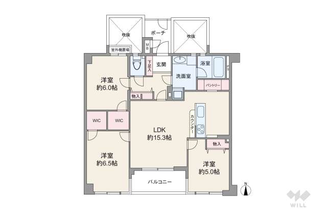 グランドステージ蒲田:間取り図面