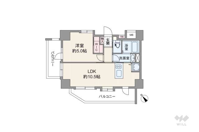 ライオンズマンション渋谷シティ:間取り図面