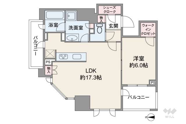 ゼスタタワー名古屋代官町:間取り図面