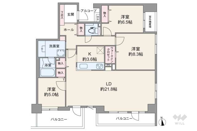 イデアクラスファースト:間取り図面
