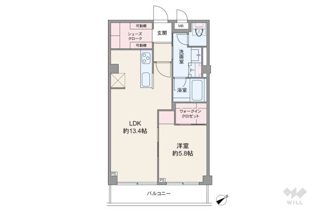 朝日自由が丘マンション:間取り図面