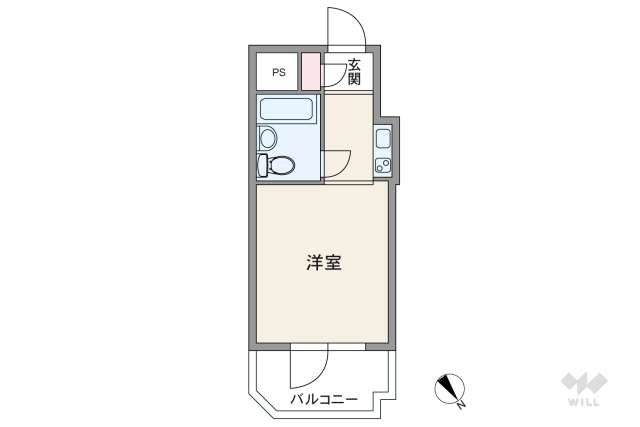 パレスハイツ千歳烏山:間取り図面