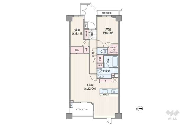 桜丘南パークホームズ:間取り図面