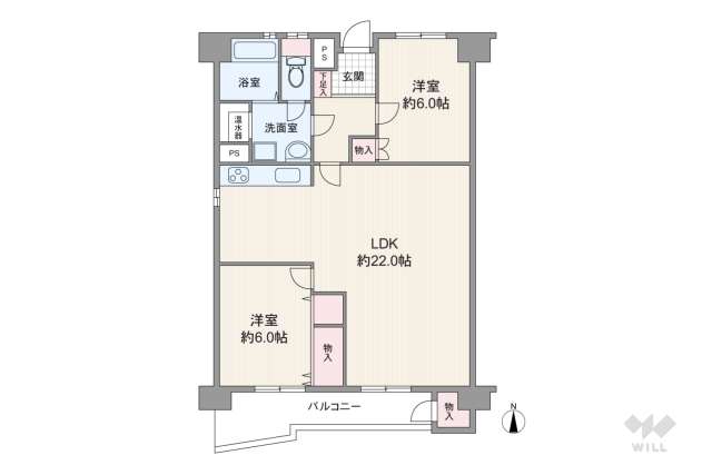 新開住宅:間取り図面