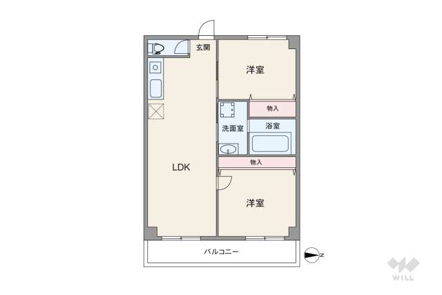 ソフトタウン大森:間取り図面