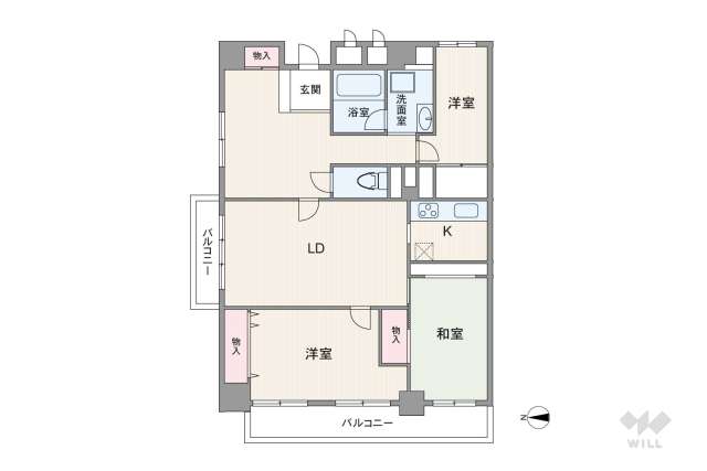 新栄シティハイツ:間取り図面