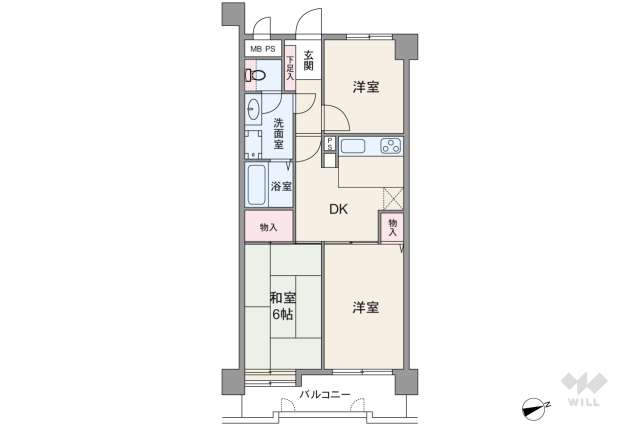 リーベパトリー椿:間取り図面