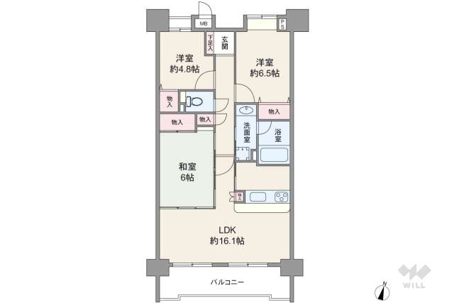 849471Rの間取り図