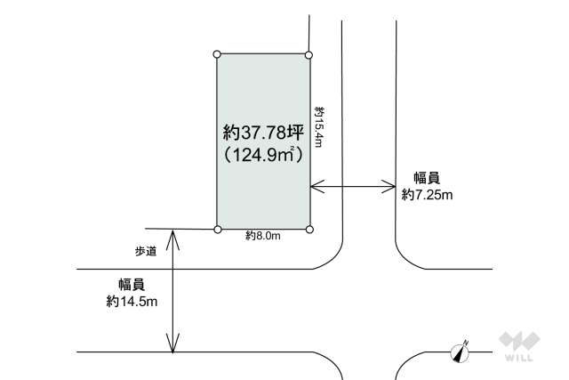 名古屋市南区北内町4丁目 土地:間取り図面
